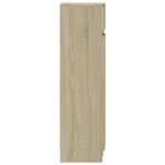 vidaXL Armoire à chaussures chêne sonoma bois d'ingénierie