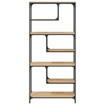vidaXL Bibliothèque chêne sonoma 81x36x176 cm bois d'ingénierie