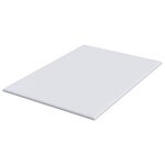 vidaXL Coussins de Matelas Blanc 140 x 200 cm