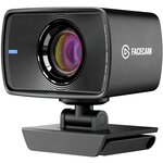 ELGATO - Facecam - Webcam 1080p60 en Vraie Full HD, Objectif en Verre a Mise au Point Fixe, connecteur USB-C Amovible (10WAA9901)