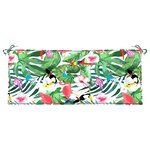 vidaXL Coussins de banc de jardin lot de 2 multicolore 120x50x7 cm