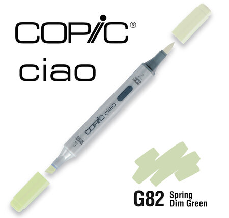 Marqueur à l'alcool Copic Ciao G82 Spring Dim Green