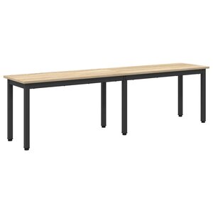 vidaXL banc Sonoma 160 x 35 x 45 cm Bois d'ingénierie