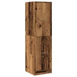 vidaXL Armoire d'apothicaire vieux bois 40x41x144 5 cm bois ingénierie