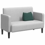 vidaXL Coussin de Dos Vert foncé 45 x 20 x 35 cm