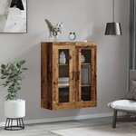 vidaXL Buffet Marron 69 5 x 34 x 90 cm Bois d'ingénierie