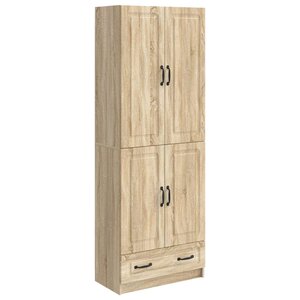 vidaXL Ensemble de Meubles 2 Pièces Chêne Sonoma Bois d'ingénierie