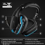 LOGITECH Casque Gaming sans fil G935 LIGHTSYNC avec son surround 7.1