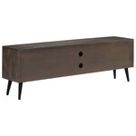 vidaXL Meuble TV Bois massif de manguier 140 x 30 x 45 cm