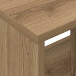 vidaXL Étagère à magazines Chêne artisanal 35 x 30 x 45 cm