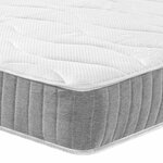 vidaXL Matelas à ressorts ensachés moyen 180x200 cm