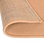 Vidaxl tapis bcf beige 80x350 cm
