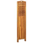 vidaXL Cloison de séparation 3 panneaux 121x2x170 cm Bois d'acacia