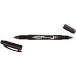 Marqueur Permanent MONO twin 0 8 et 0 4 mm Noir TOMBOW