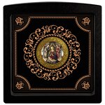 MADONNA AND CHILD WITH TWO ANGELS Masters of Santo Spirito Silver Coin 500 Francs CFA Cameroon 2022