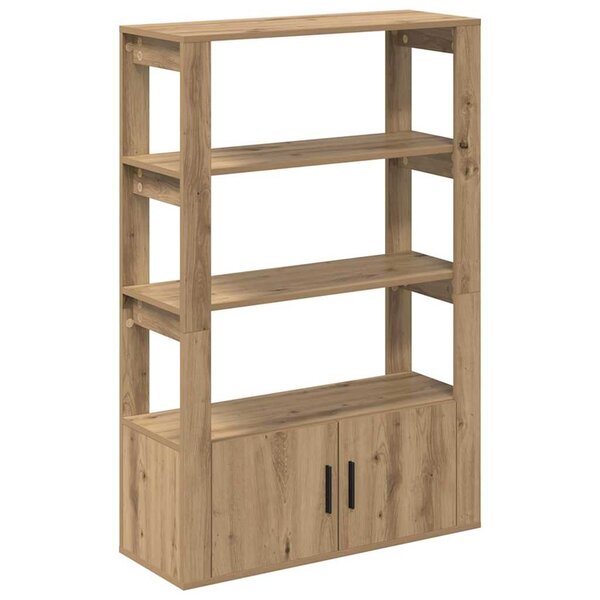 vidaXL Buffet chêne artisanal 30 x 80 x 119.5 cm Bois d'ingénierie