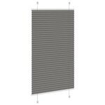 vidaXL Store plissé anthracite 80x150 cm largeur du tissu 79 4 cm