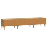 vidaXL Meuble TV 147 x 34 5 x 30 cm Chêne artisanal Bois d'ingénierie