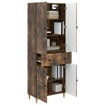 vidaXL Ensemble de Meubles 2 Pièces 66 x 34 5 x 90 cm Bois d'ingénierie
