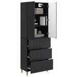 vidaXL Ensemble de Meubles 2 Pièces 66 x 34 5 x 90 cm Bois d'ingénierie
