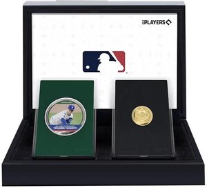 Pièce de monnaie en Argent - Or 2 Dollars – 50 Dollars g 31.1 (1 oz) Millésime 2025 MLB MYSTERY BOX
