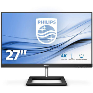 Philips e line 278e1a/00 écran plat de pc 68 6 cm (27") 3840 x 2160 pixels 4k ultra hd ips noir