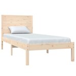 vidaXL Cadre de lit sans matelas 90x200 cm bois de pin massif