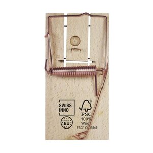 SWISSINNO SOLUTION Tapette a rat en bois FSC