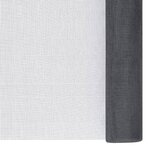 vidaXL Écran en treillis Fibre de verre 60x500 cm Gris