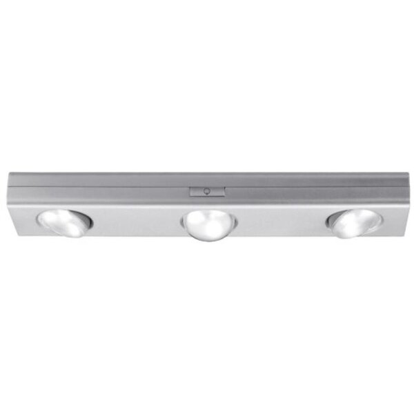 Réglette LED 3 spot à pile AAA 3x0 18W
