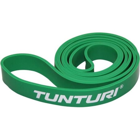 TUNTURI Bande de force powerband moyen pour musculation vert