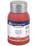 Flacon 750 ml peinture acrylique artcreation terre sienne brûlée royal talens