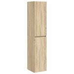 vidaXL Cabinet de Salle de Bain Mural Chêne Sonoma 33 x 34 5 x 160 cm
