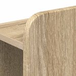 vidaXL Cabinet de Tête de Lit Chêne Sonoma Bois d'ingénierie