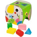 Jumbo 19806 - elephant cube - cube d'éveil
