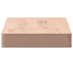 vidaXL Étagère murale 60x20x4 cm bois massif de hêtre