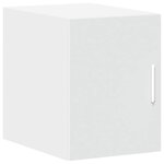 vidaXL Armoire de rangement mince blanc 30x42 5x225 cm
