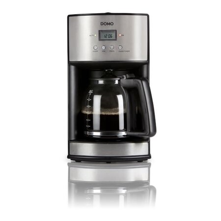 DOMO DO473K Cafetiere filtre - Inox