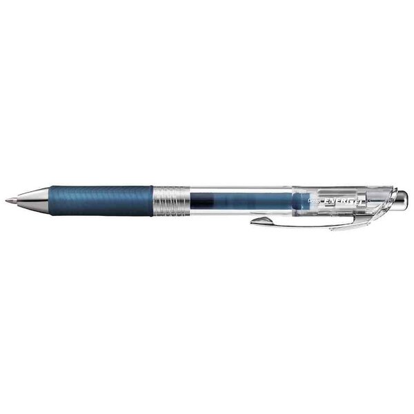 Stylo Roller encre gel rétractable ENERGEL PURE BL77 Pointe 0 7 mm bleu nuit PENTEL