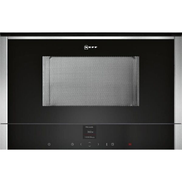 Neff - c17wr00n0 - micro-ondes encastrable - 21l - 900w - inox