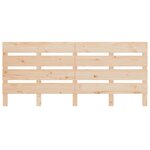 vidaXL Tête de lit 160x3x80 cm Bois massif de pin
