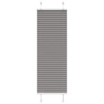 vidaXL Store plissé anthracite 40x100 cm largeur du tissu 39 4 cm