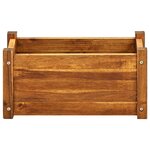 vidaXL Lit surélevé de jardin Bois d'acacia 50x25x25 cm