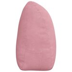 vidaXL Coussin de Dos Rose 180 x 24 x 50 cm Velours