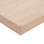 vidaXL Étagères flottantes 2 Pièces 110x23 5x4 cm bois d'ingénierie