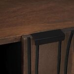 vidaXL Buffet Marron 90 x 33 x 75 cm bois de manguier massif