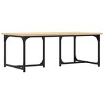 vidaXL Table basse Chêne sonoma 90x50x35 cm Bois d'ingénierie
