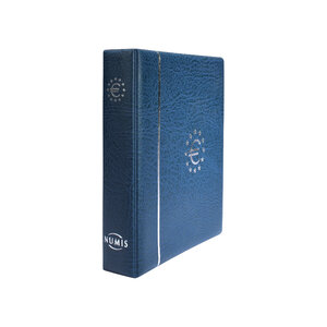 Album Numis Leuchtturm pour 21 séries d'euros avec étui de protection.