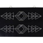 Coffret String Art - Tableau noir Flèches déco art filaire 30 x 22 cm