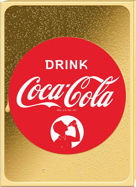 Pièce de monnaie en Or 3000 Francs g 0.062 (1/500 oz) Millésime 2023 Through the Decades DISC COCA COLA